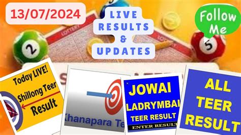 jowai ladrymbai teer result today 2024 shillong facebook